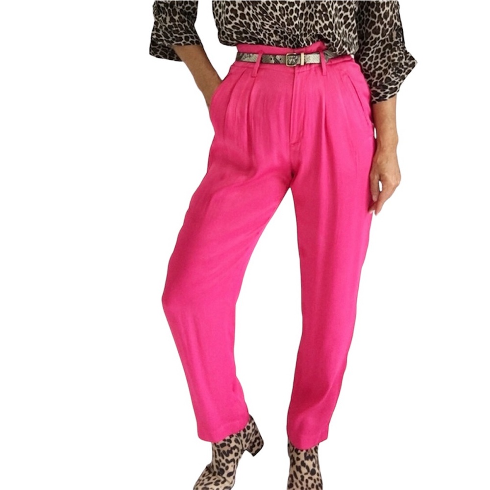 GAP Hot Pink High Waisted Pants NWOT